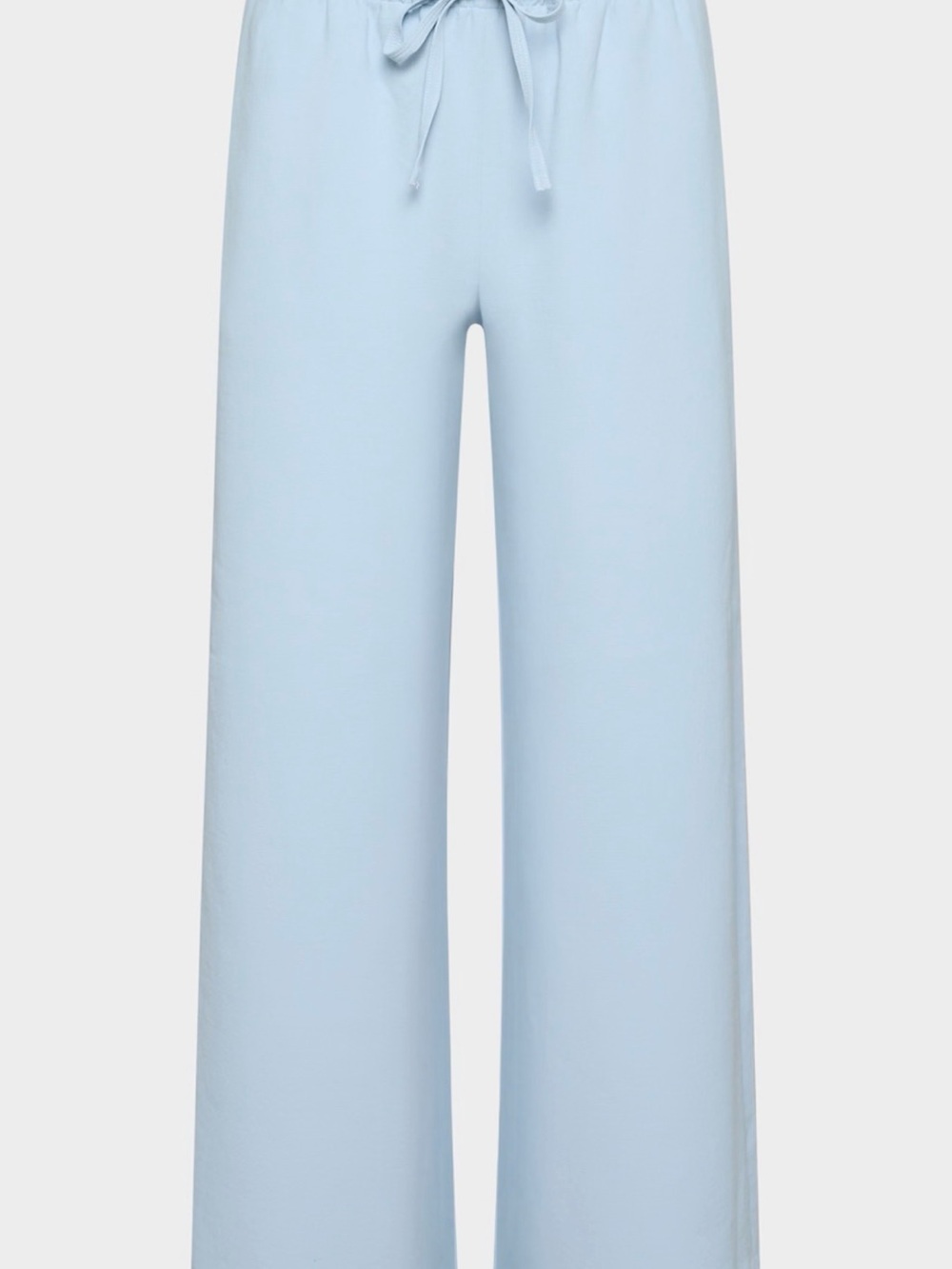 Aritzia Lodge Pant Crepette size L sold out Pebble Blue NWT